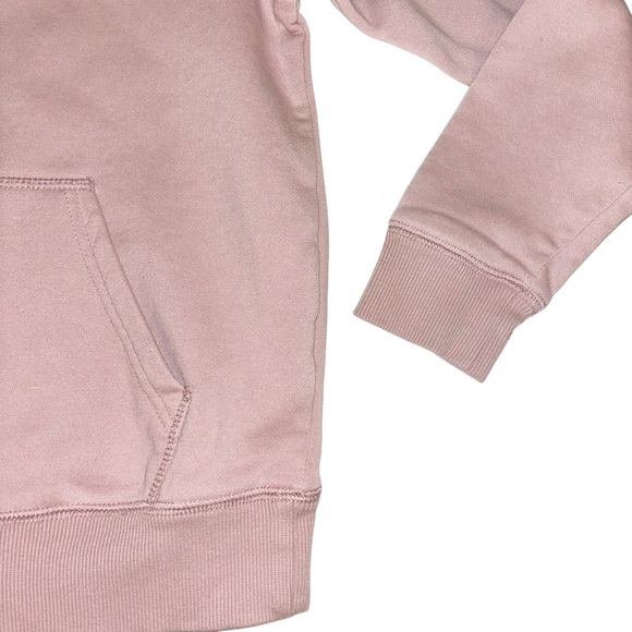 Girls pink Champion hoodie - Picture 2 of 4